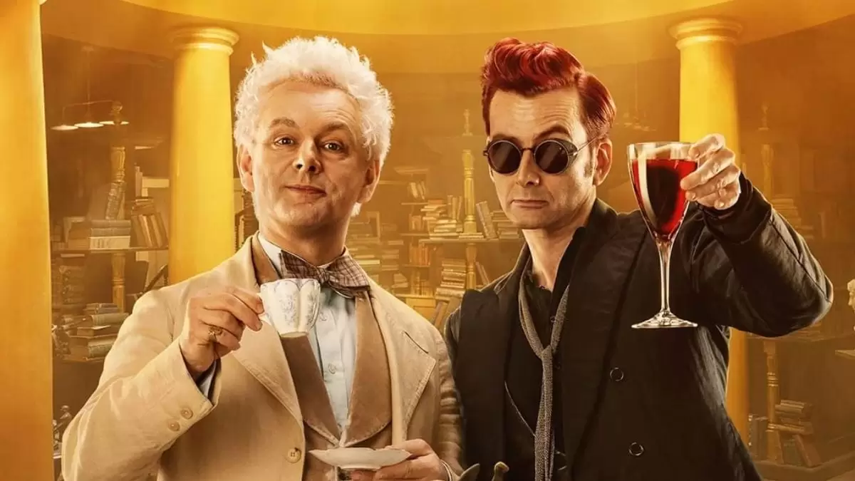 "Neil Gaiman cria roteiros para possível 3ª temporada de Good Omens"