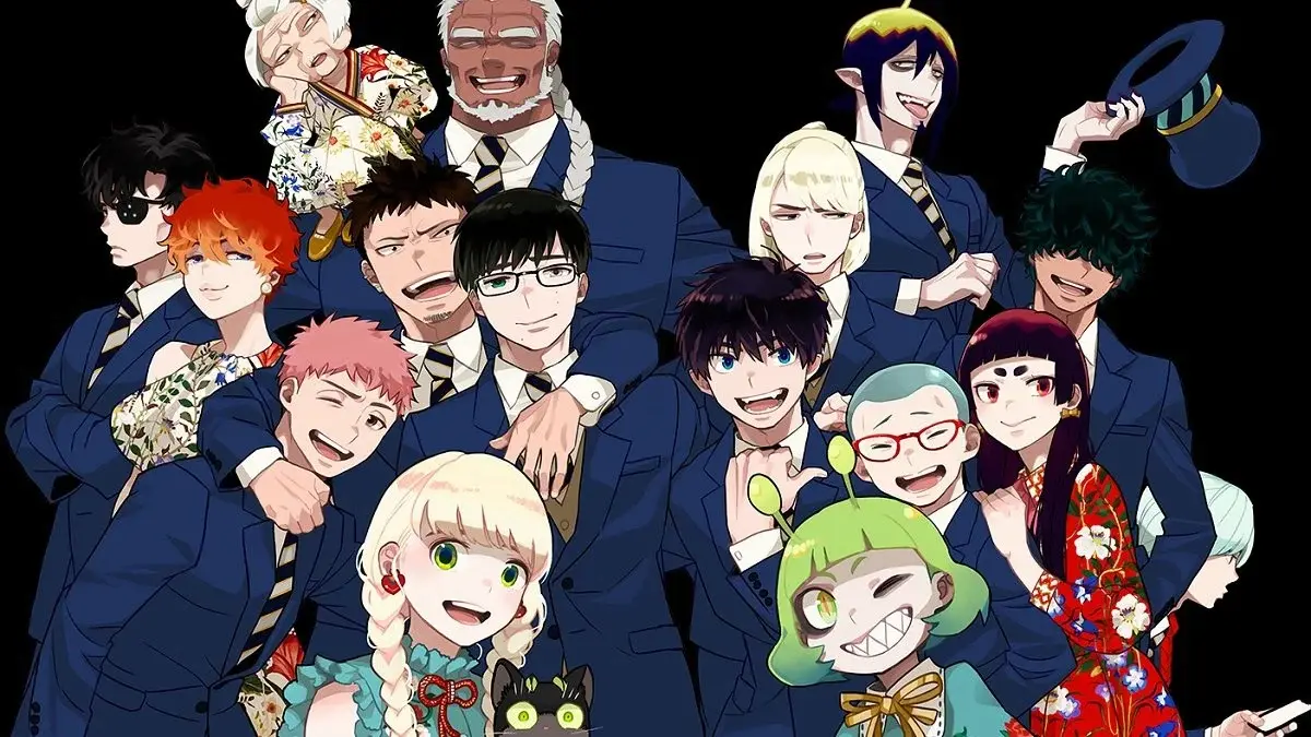 Blue Exorcist ganha arte