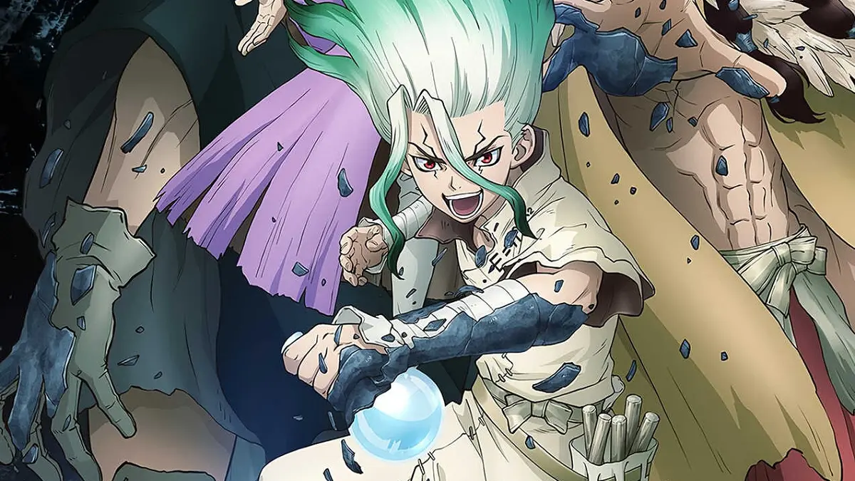 Dr. Stone 2ª temporada agora disponível na Netflix