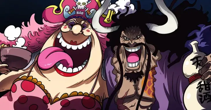 One Piece: Criador Revela Novo Esboço de Kaidou e Big Mom