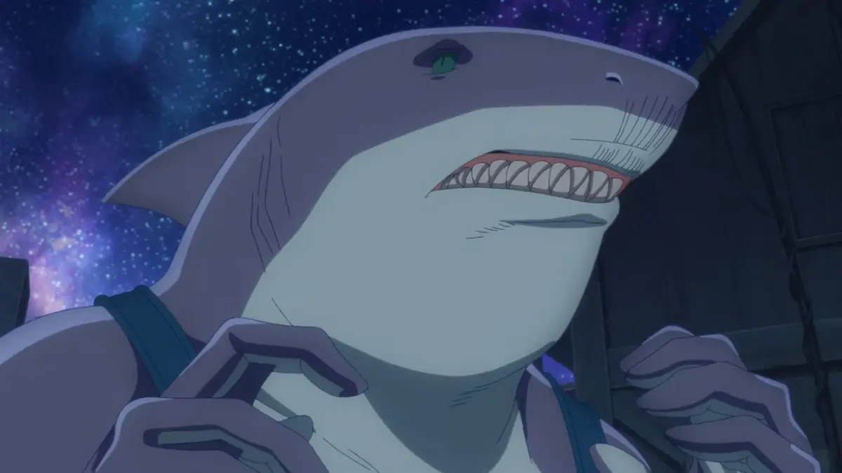 Trailer de Esquadrão Suicida ISEKAI destaca Tubarão-Rei