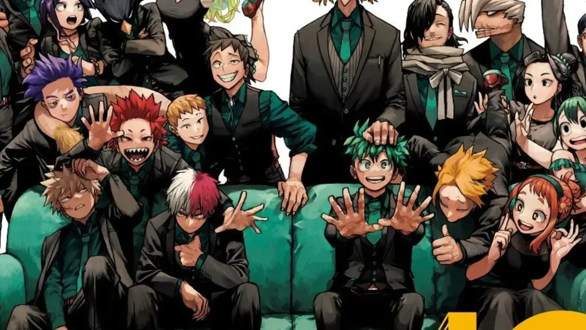 Criador de My Hero Academia celebra 10° aniversário e conclusão da obra com capa especial