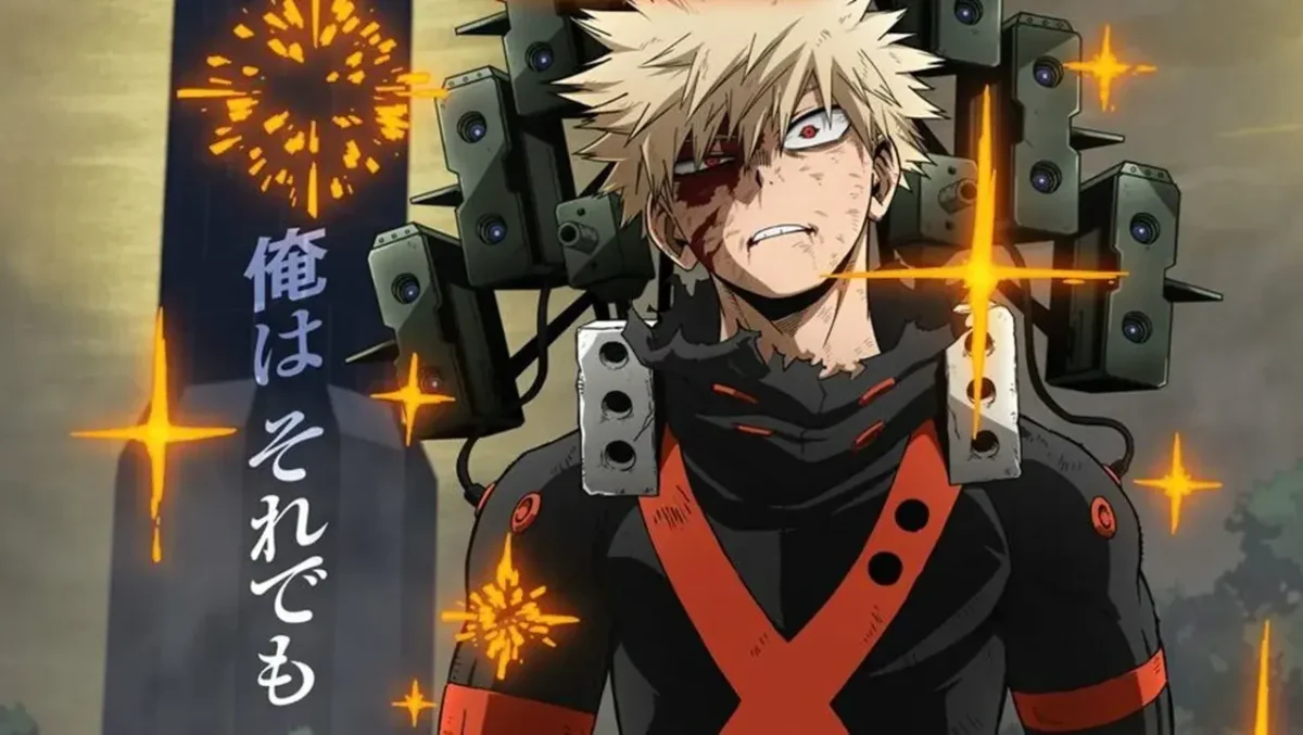 My Hero Academia: Novo Visual Inédito da 7ª Temporada Destaca Bakugo