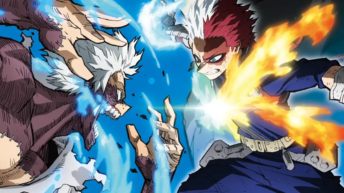 Capa do Blu-ray da 7ª Temporada de My Hero Academia Destaca o Conflito Épico entre Shoto e Dabi