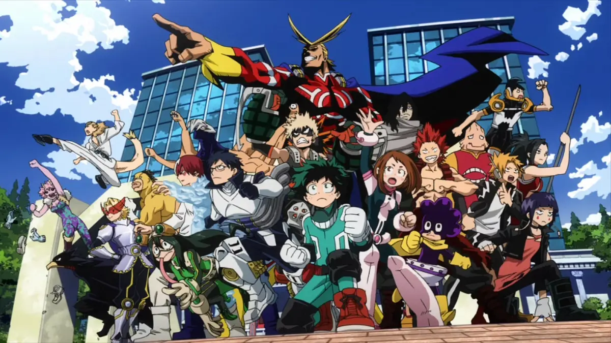 Nova Arte de My Hero Academia Mostra a Classe 1-A Reunida