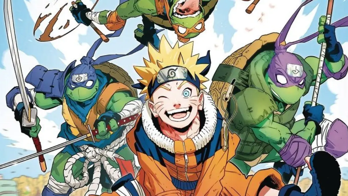 IDW Revela Data de Lançamento do Crossover Tartarugas Ninja x Naruto