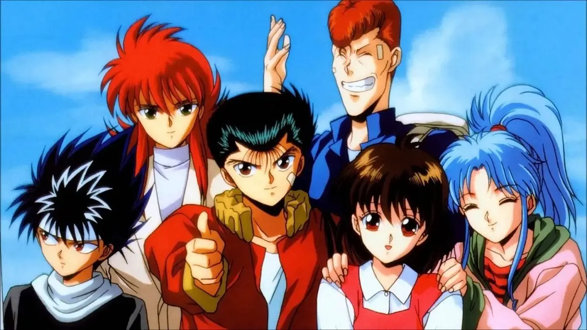 Yu Yu Hakusho Renova Estilo dos Anos 90 com Nova Arte