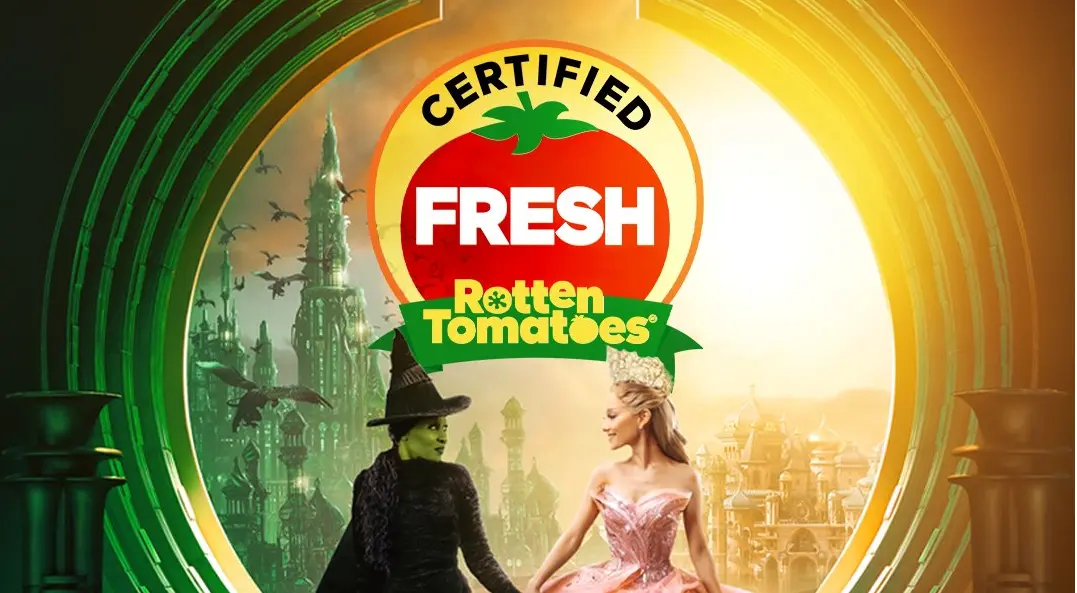 Wicked Recebe Certificado de 'Fresh' no Rotten Tomatoes: Veja Detalhes