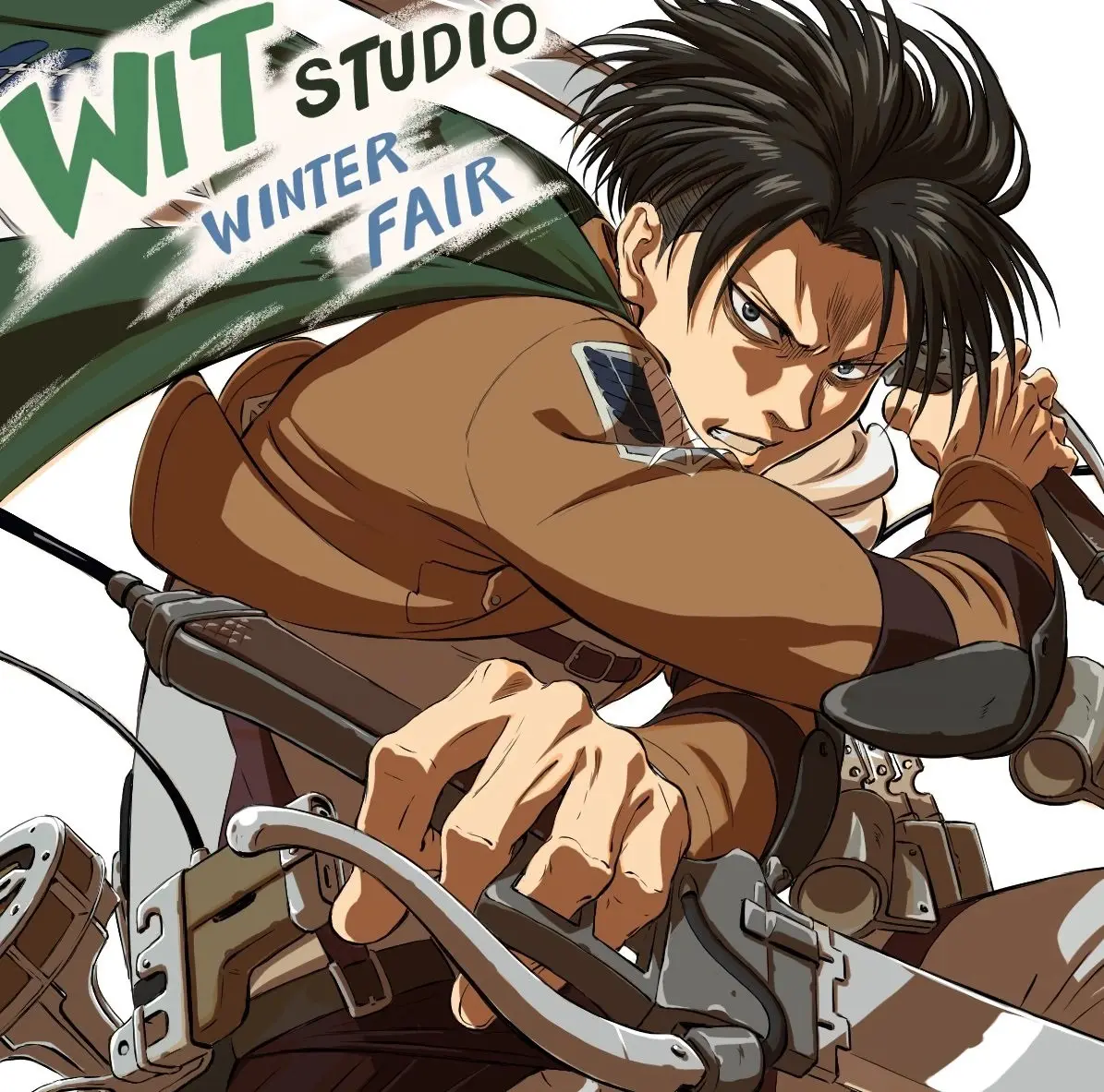 Ataque aos Titãs: WIT Studio Divulga Nova Ilustração Oficial do Personagem Levi Ackerman