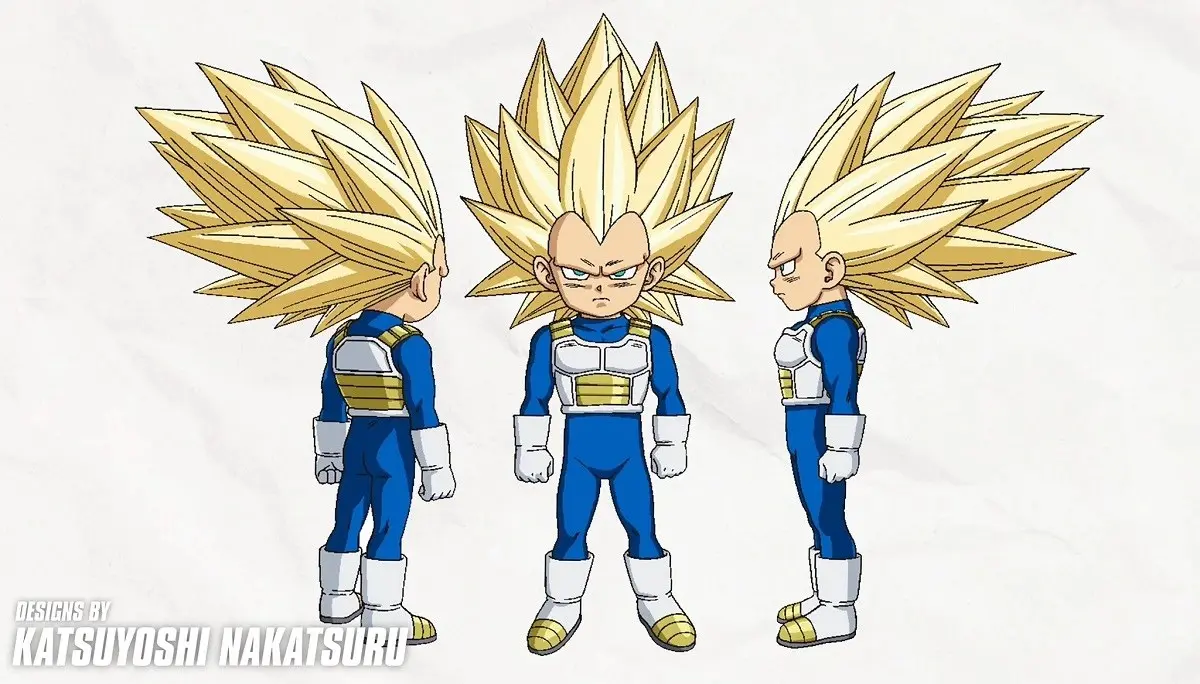 Vegeta Super Saiyajin 3: Dragon Ball Daima Apresenta Novo Design