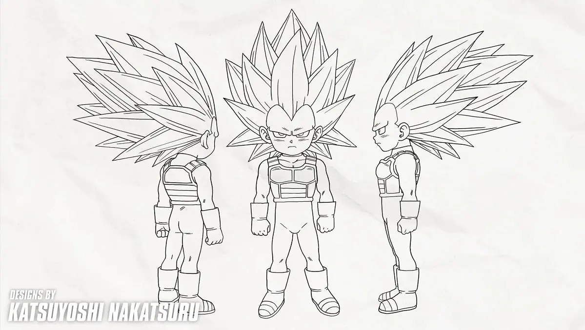 Vegeta Super Saiyajin 3: Dragon Ball Daima Apresenta Novo Design