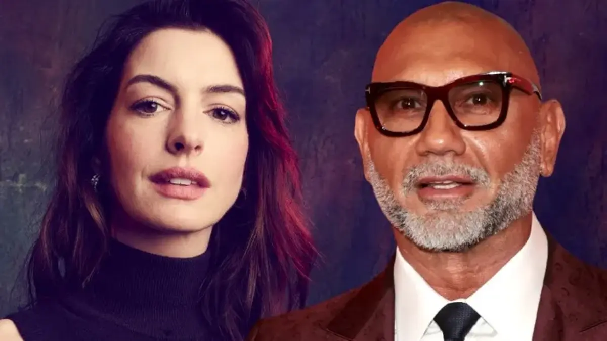 Anne Hathaway e Dave Bautista no Elenco de Nova Comédia Baseada em Fatos Reais