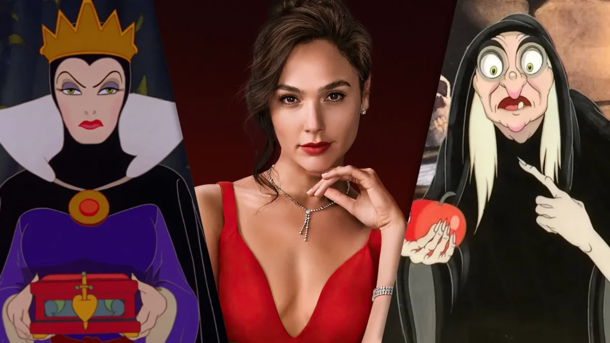 Gal Gadot como a Bruxa Má em Branca de Neve: Filme Live-Action