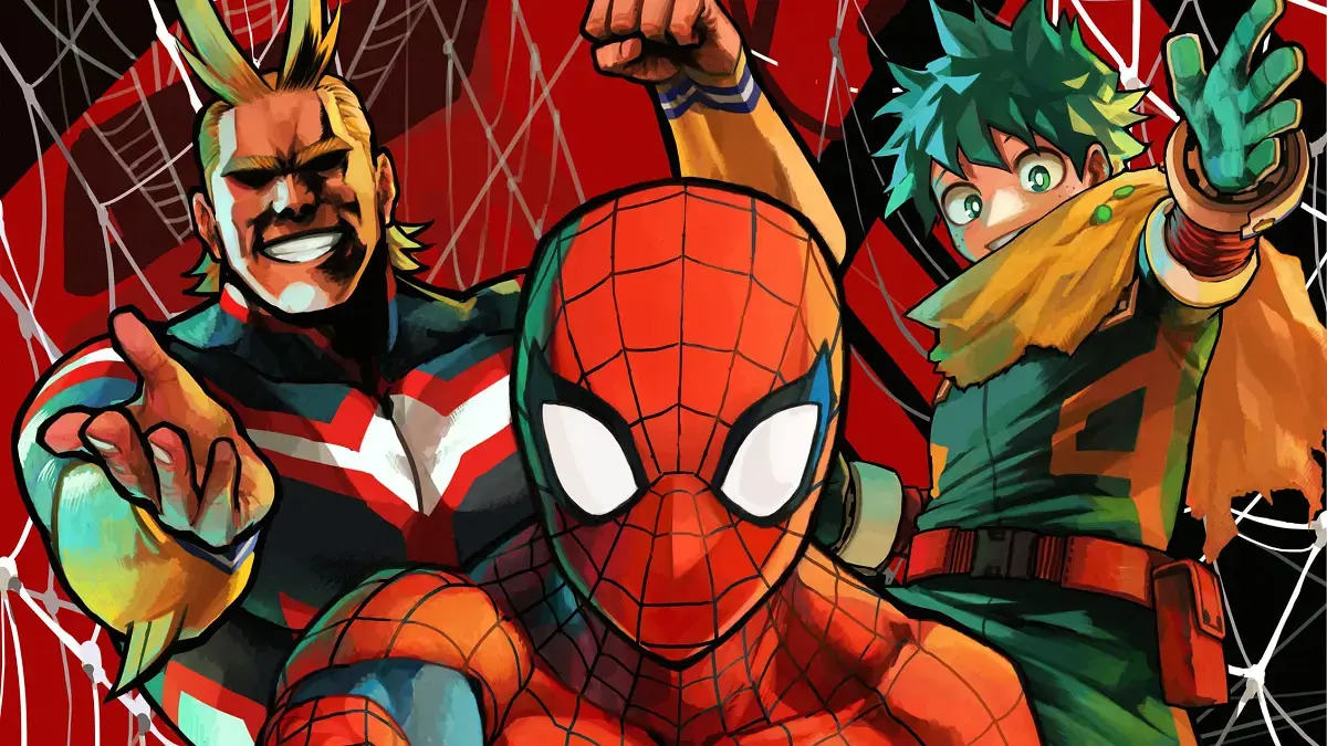 Criador de My Hero Academia Desenha Ilustração Exclusiva do Homem-Aranha