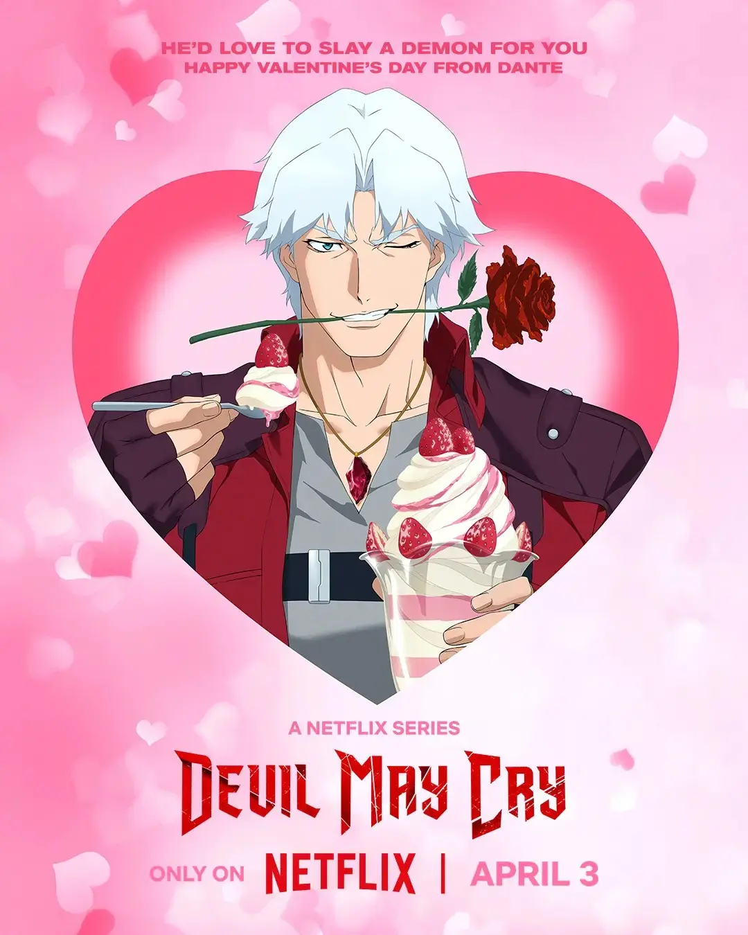 Devil May Cry: Anime Recebe Visual Temático de Dia dos Namorados