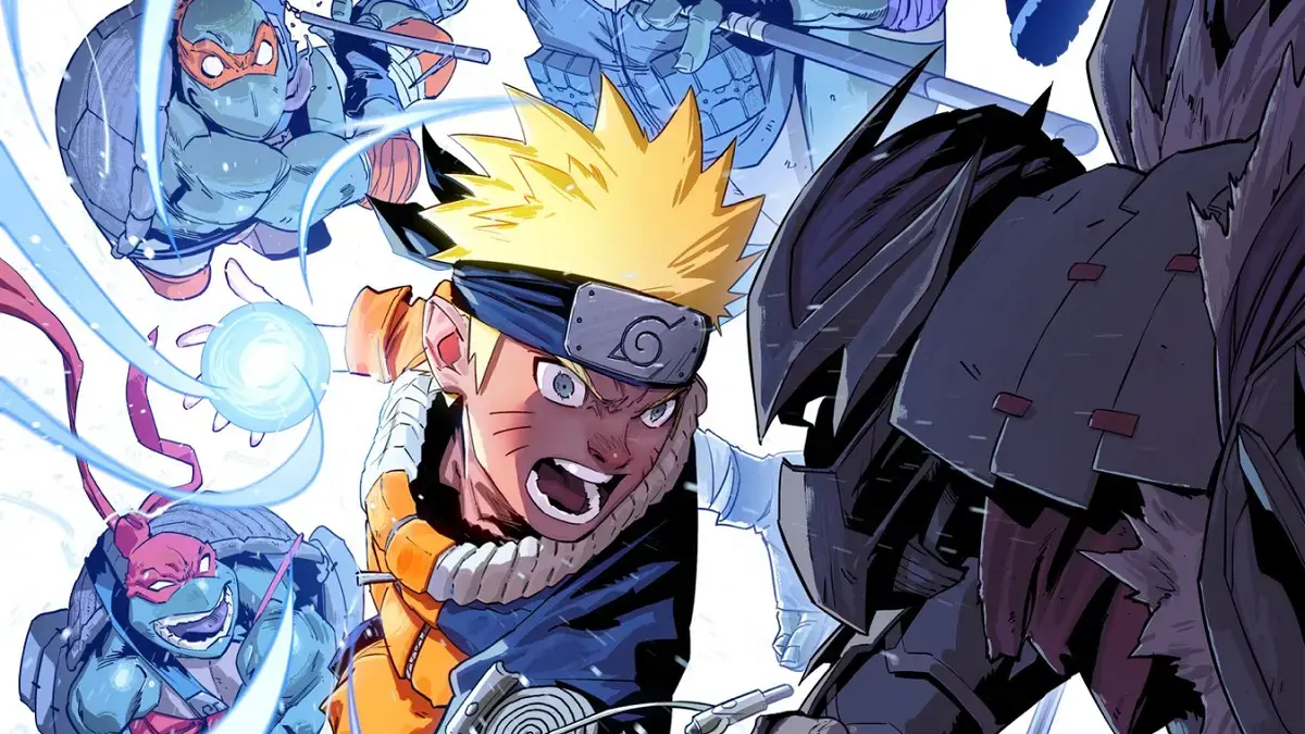 Crossover Tartarugas Ninja e Naruto: Capa do Volume Final Revelada