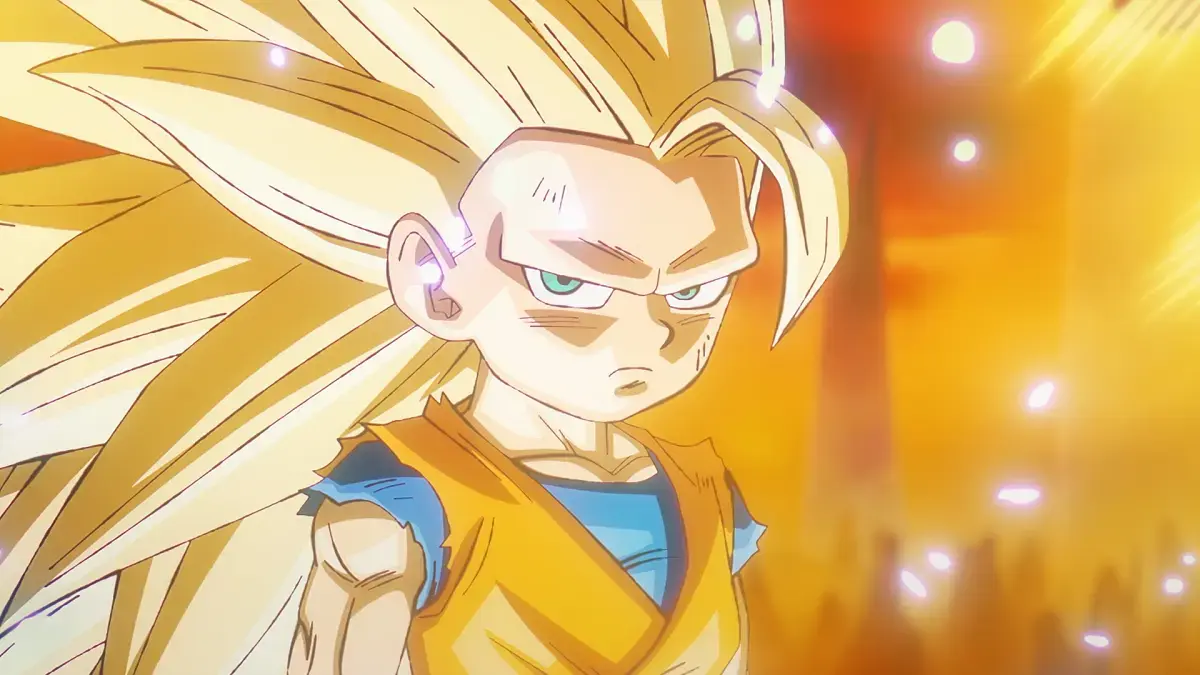 Dragon Ball: O Menino Goku como Super Saiyajin 3