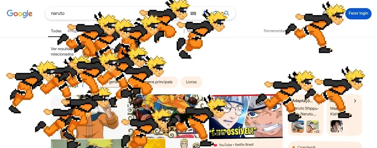Google Surpreende Fãs de Naruto com Novidade Exclusiva