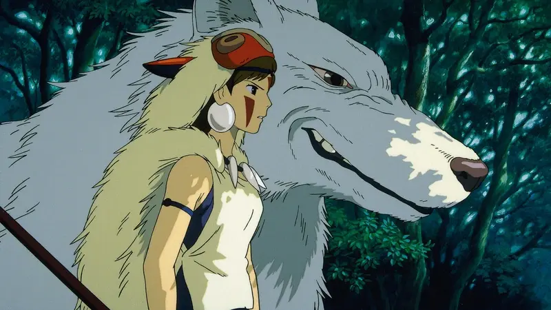 Pôster Oficial do Relançamento em IMAX de Princesa Mononoke é Divulgado