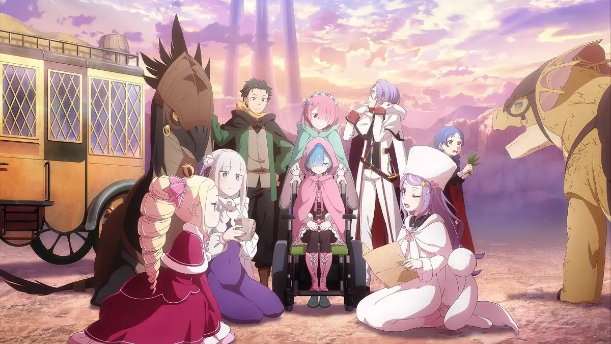 Re:ZERO - Estreia da 4ª Temporada do Anime